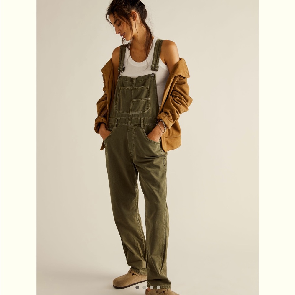 FREE PEOPLE ZIGGY OVERALLS